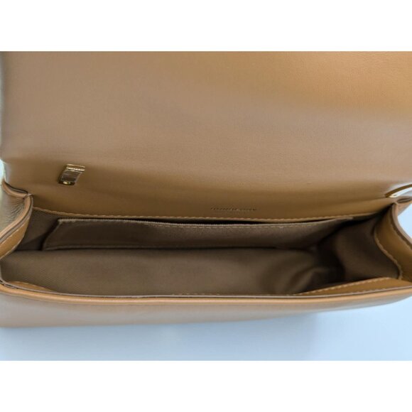 Burberry Small Lola Lambskin Quilted Exploded Check Chain Bag Marple Bro… - Picture 6 of 16